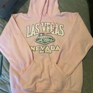 Gildan Pink Graphic Hoodie